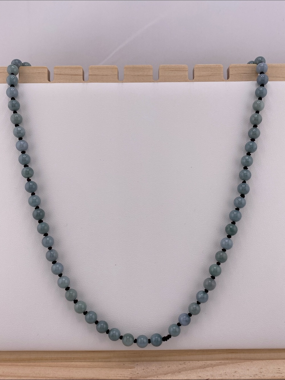 Beaded Aqua Green Stone Necklace - Women Jewelry